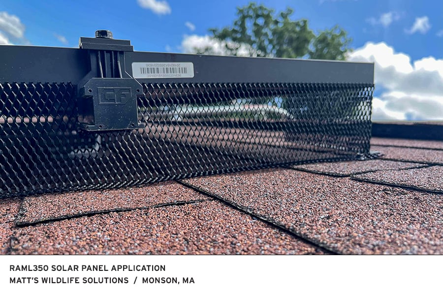 RAML350 Solar Panel Installation Image by Matts Wildlife Solutions